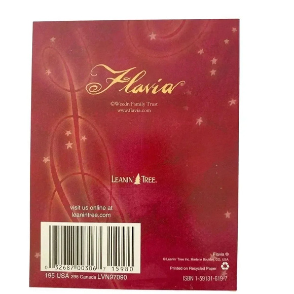 Vintage 6/pk LOVE Greeting Cards Leanin' Tree Flavia Weedn NOS - Picture 6 of 16